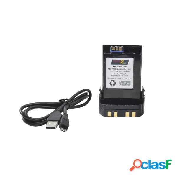 Positive Charge Batería Recargable para Radio PC-NNTN-8092,