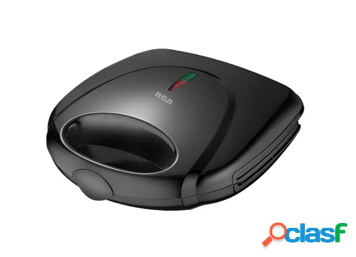 RCA Sandwichera RC-202, Antiadherente, Negro