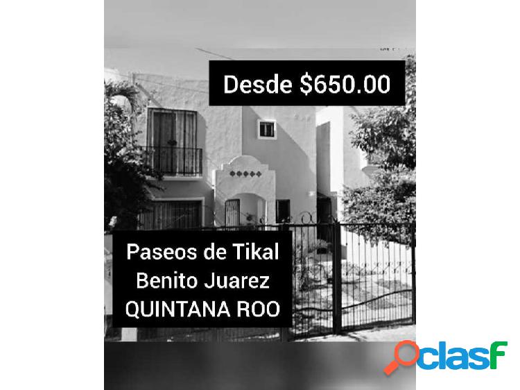 Remate hipotecario en paseos de Tikal