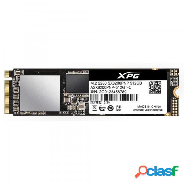SSD XPG SX8200 Pro, 512GB, PCI Express 3.0, M.2