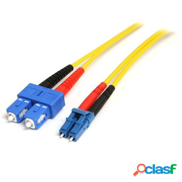 StarTech.com Cable Fibra Óptica Multimodo OS1 LC Macho - SC