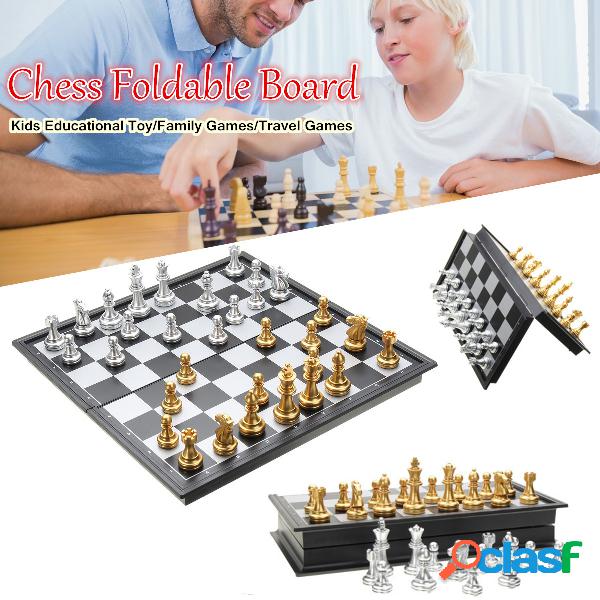 Tablero de ajedrez plegable de ajedrez internacional