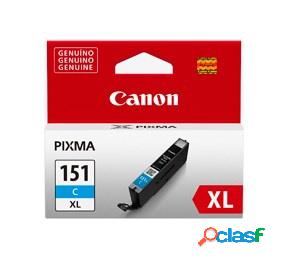 Tanque de Tinta Canon CLI-151 C XL Cyan 11ml, 700 Páginas