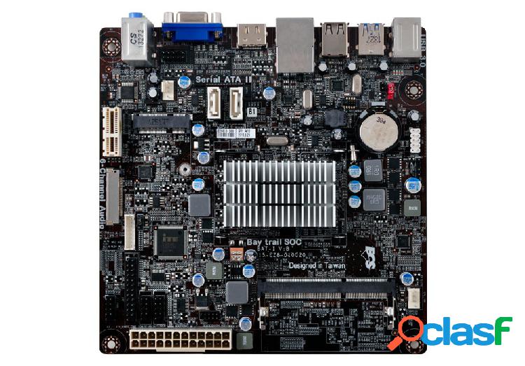 Tarjeta Madre ECS mini ATX BAT-I/J1800, BGA1170, Intel