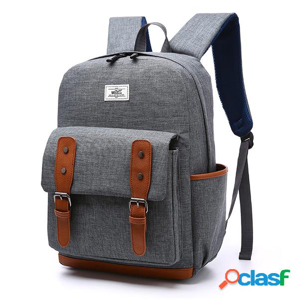 vendimia Casual al aire libre Travel 16 Inch Laptop Bolsa