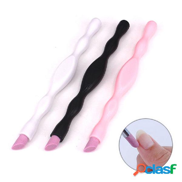 1Pc Quartz Nail cutícula removedor lavable Dead Skin Pusher