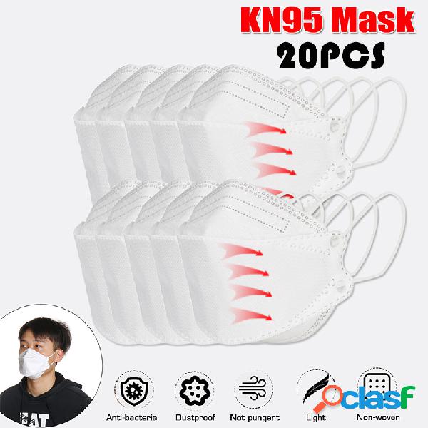 20 Unids Máscaras KN95 La certificación CE pasó la prueba
