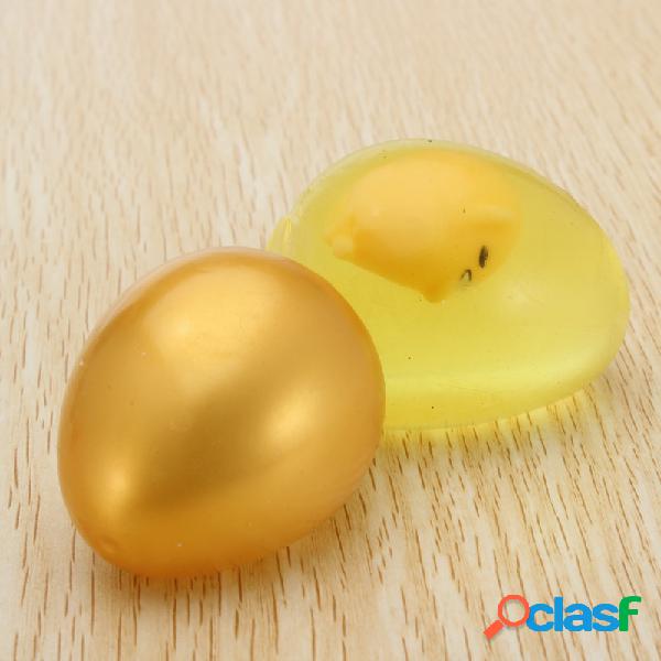 7 CM Squishy Lazy Egg Yolk Stress Reliever Toys Regalo