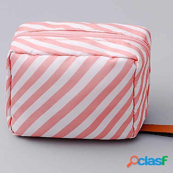 Almacenamiento de cosméticos simple Bolsa Cute Wash Bolsa