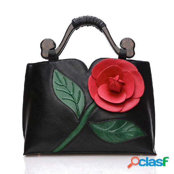 BRENICE Bolso bandolera estilo nacional de PU Bolso tote con