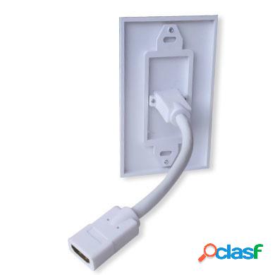 BRobotix Placa HDMI, 1 Puerto, Blanco