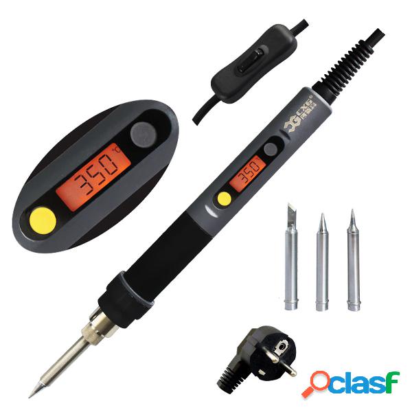 CXG C60W Soldadura Hierro LCD Temperatura ajustable NCT