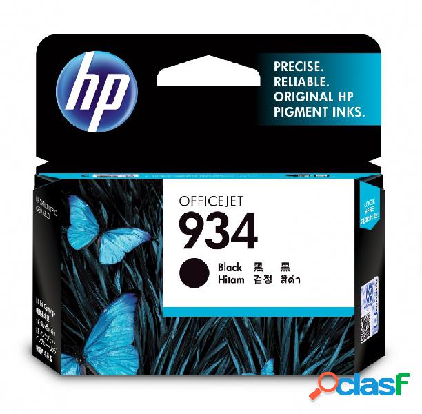 Cartucho HP 934 Negro, 400 Páginas