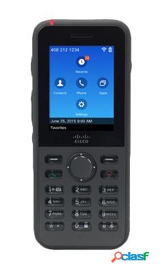 Cisco Teléfono IP Inalámbrico con Pantalla 2.4'' 8821,