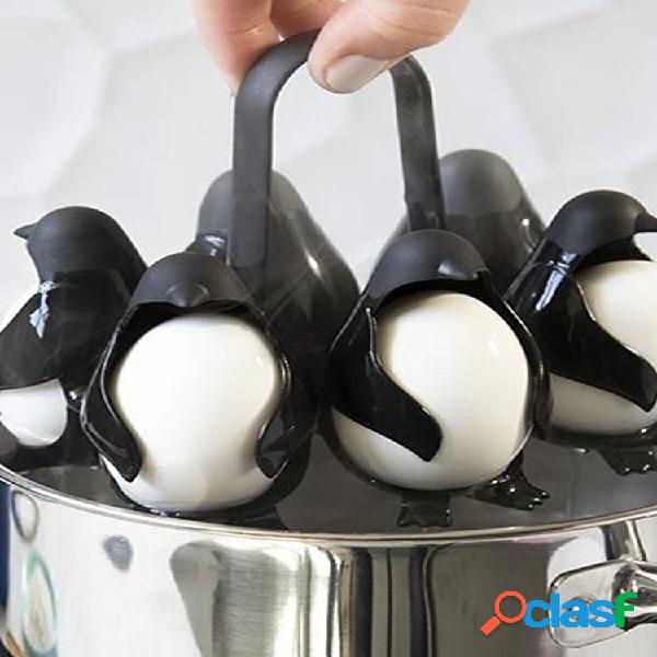 Cocina Creative Preguin Egg Boiler 6 Huevos Titular con