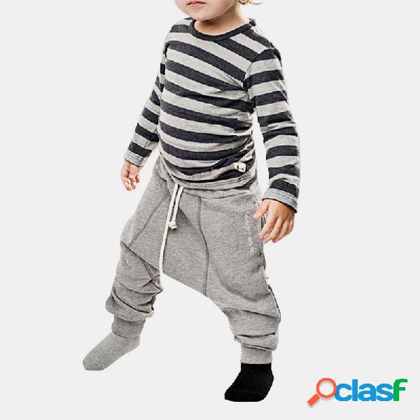 Conjunto de ropa casual de mangas largas con estampado de