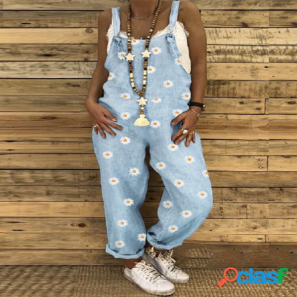 Correa ajustable con estampado de margaritas Casual Plus