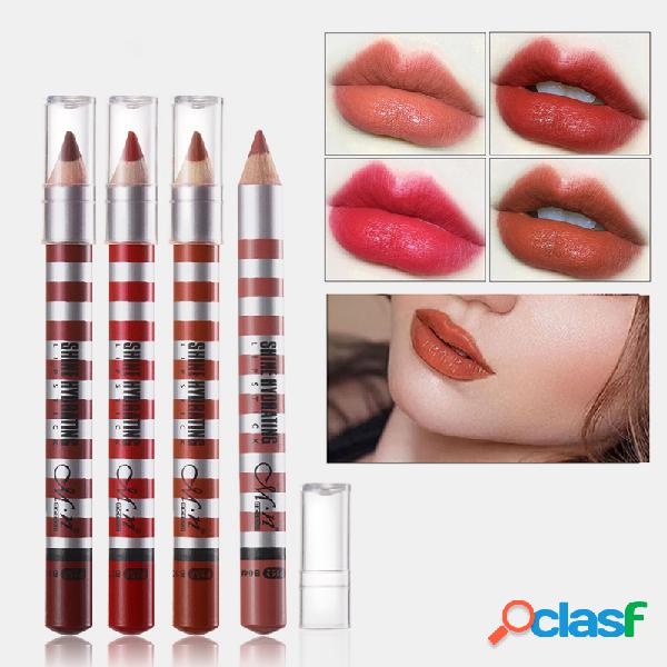 Delineador de labios de 4 colores Impermeable Lápiz
