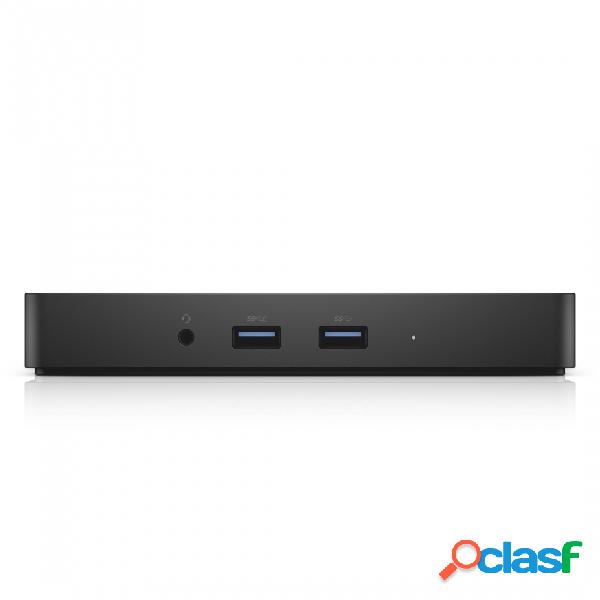 Dell Docking Station WD15 de 180W, 3x USB 3.0, 1x RJ-45, 1x