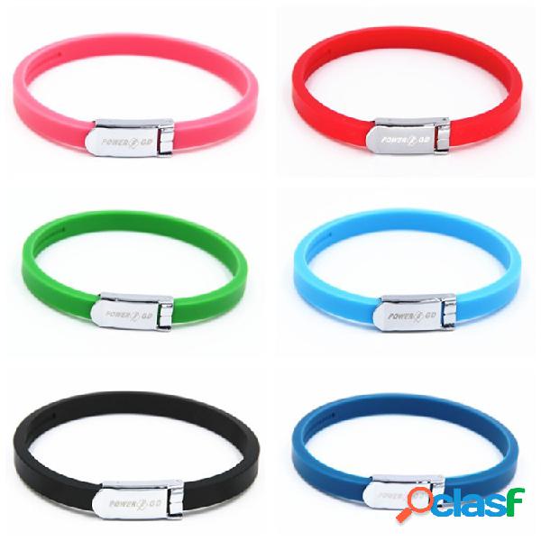 Deportes Silicona Pulsera Anti-Radiación Antifatiga Unisex