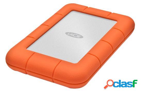 Disco Duro Externo LaCie Rugged Mini 2.5", 2TB, USB 3.0,