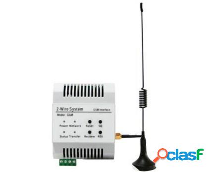 Elikon Intercomunicador de 2 Hilos GSM, Blanco