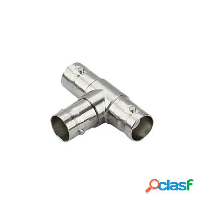 Epcom Conector Coaxial BNC Hembra, Tipo T, Latón