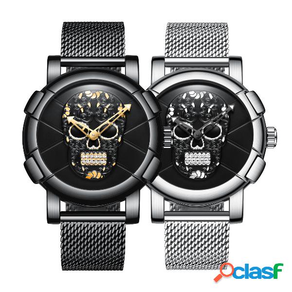 Estilo de moda Reloj de cuarzo creativo Reloj de hombre de