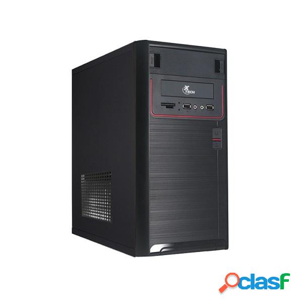 Gabinete Xtech XTQ-100, Micro-Tower, Micro-ATX, USB 2.0, con