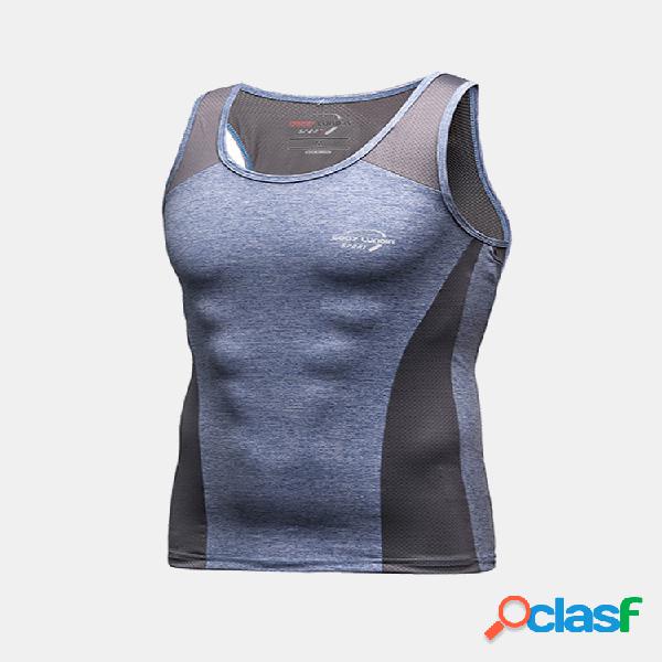Hombre Fitness Training Cómodo de secado rápido Running