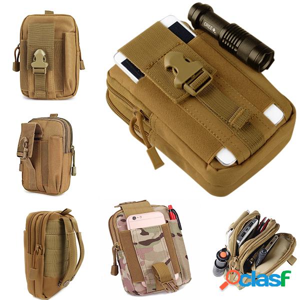 Hombres Tactical Bolsa al aire libre Sport Bolsa Cash Wallet