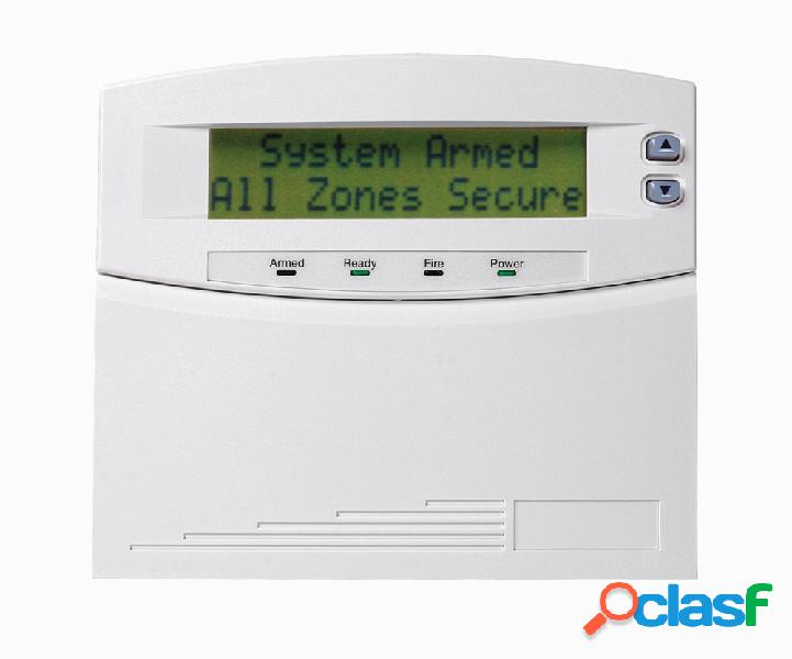 Interlogix Teclado Receptor LCD para Panel de Control