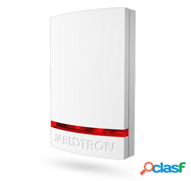 Jablotron Sirena para Exteriores JA-111A, Alámbrico, Blanco