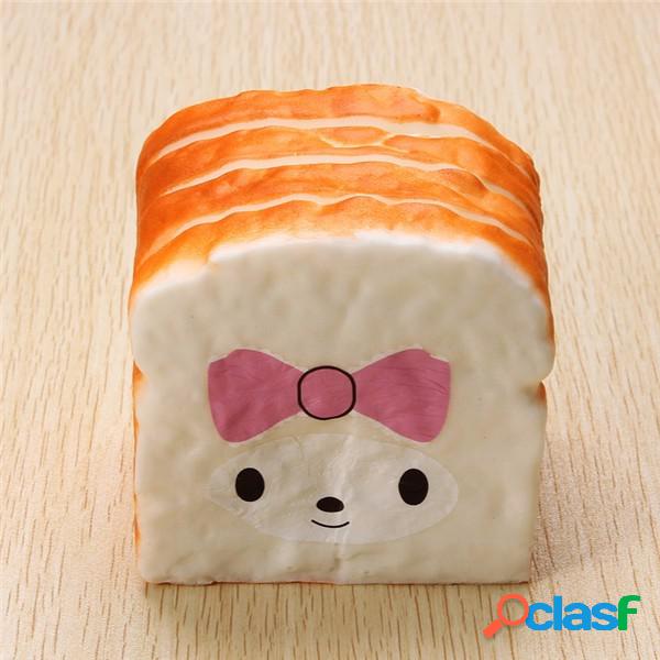 Kawaii Squishy Soft Kawaii Emoji Toast Cute Face Pan