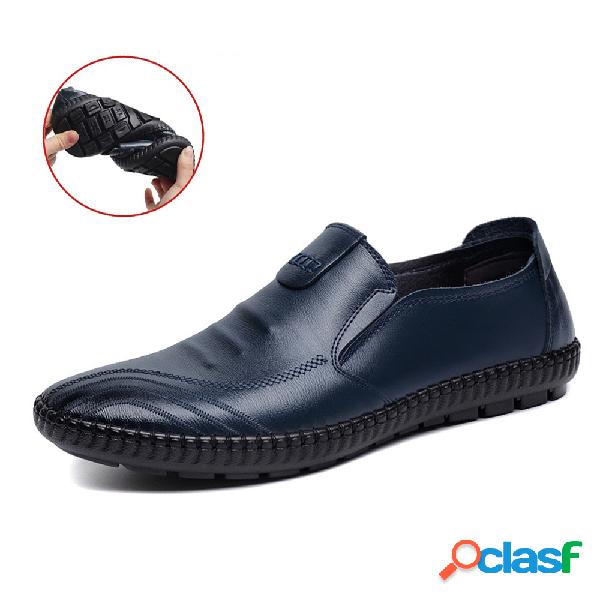 Los hombres Soft únicos cómodos mocasines de conducción