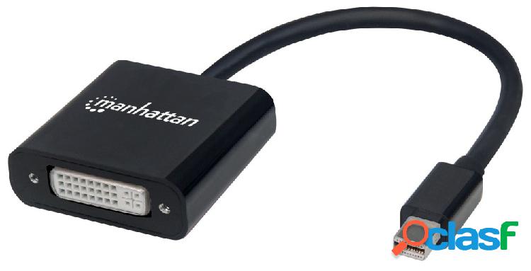 Manhattan Adaptador Mini-DisplayPort Macho - DVI-D Hembra,