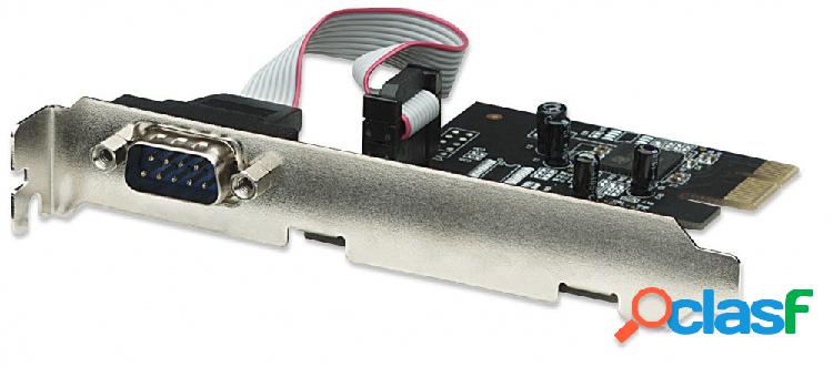 Manhattan Tarjeta PCI Express con 1 Puerto Serial