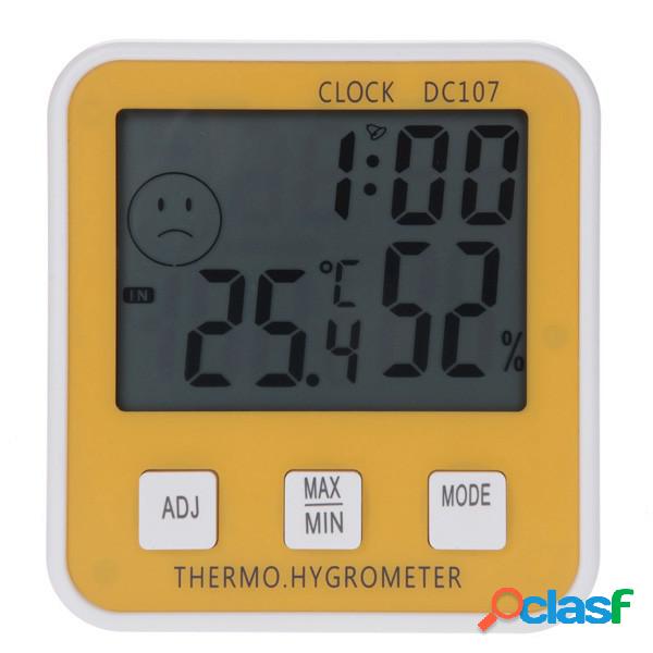 Medidor de humedad de temperatura interior LCD digital