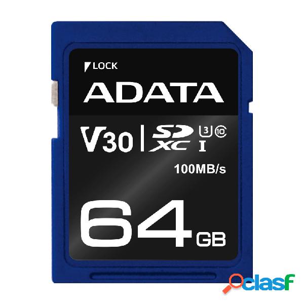 Memoria Flash Adata Premier Pro, 64GB SDXC UHS-I Clase 10