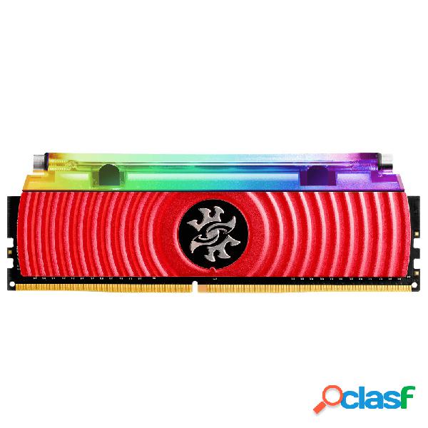 Memoria RAM XPG SPECTRIX D80 RGB RED DDR4, 3200MHz, 16GB,