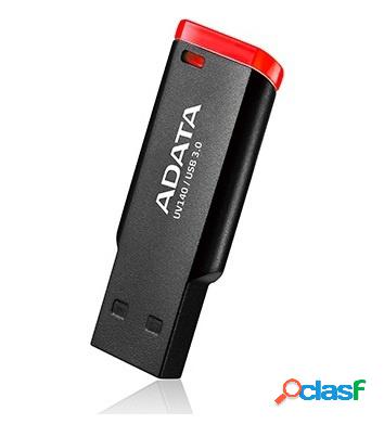 Memoria USB Adata UV140, 16GB, USB 3.0, Rojo