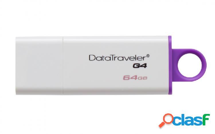 Memoria USB Kingston DataTraveler I G4, 64GB, USB 3.0,