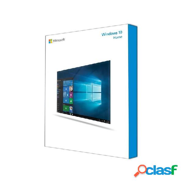 Microsoft Windows 10 Home Español, 64-bit, 1 Usuario, OEM