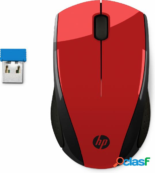 Mouse HP Óptico X3000, Inalámbrico, USB, 1600DPI,