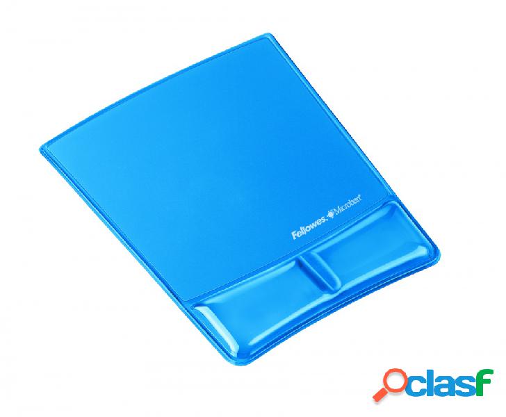 Mousepad Fellowes con Descansa Muñecas, 20x25.4cm, Grosor