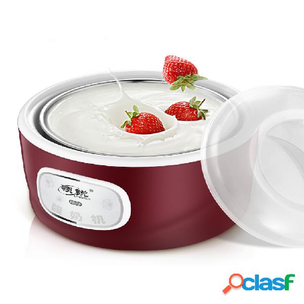 Máquina automática de yogur de acero inoxidable de 220 V