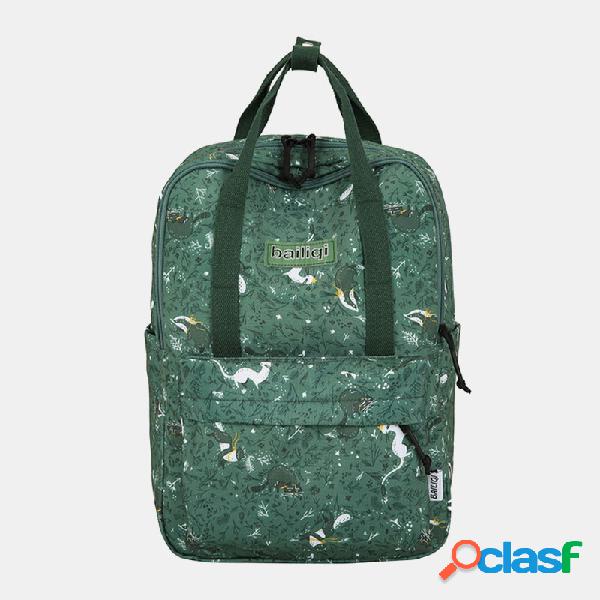 Mujer Impermeable Estampado de camuflaje Escuela Bolsa Viaje