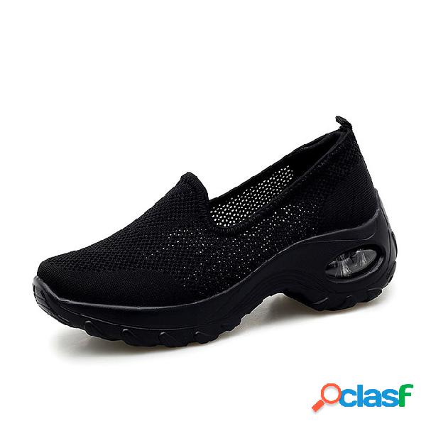 Mujer Zapatillas de deporte de plataforma informal de gran