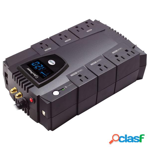 No Break CyberPower CP685AVRLCD, 390W, 685VA, 8 Contactos
