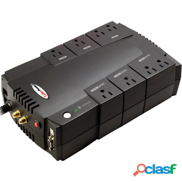 No Break CyberPower CP800AVR, 450W, 800VA, 8 Contactos